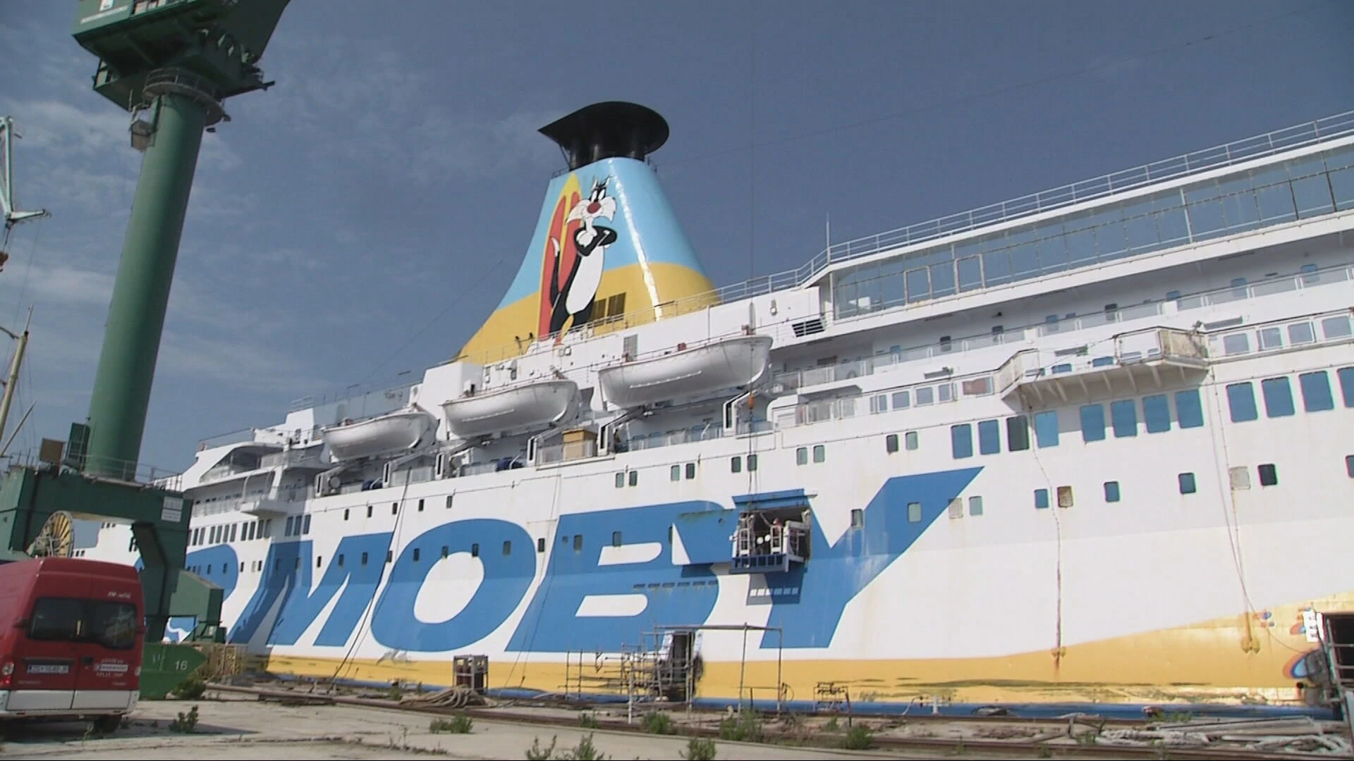 Brod Moby Drea danas bi trebao napustiti Split