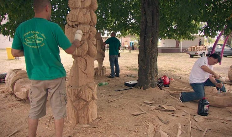Park skulptura u Ernestinovu