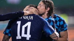 Marko Livaja, Luka Modrić protiv Austrije u Ligi nacija