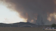 Požar kod Zatona, Foto: HTV/HRT