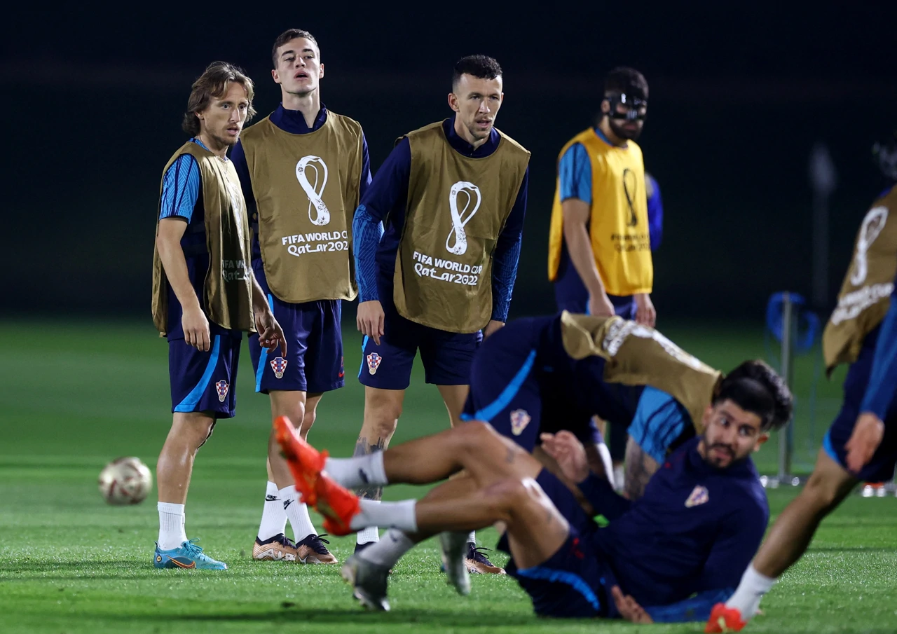 Trening hrvatske reprezentacije, Foto: Lee Smith/REUTERS