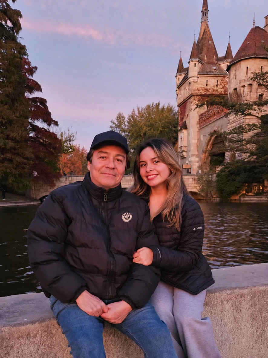 Juan Chipoco con su hija Valeria / Juan Chipoco sa svojom kćeri Valerijom, Foto: Familia Chipoco / Obitelj Chipoco//