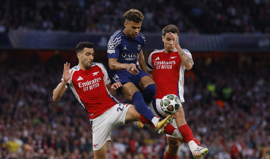 Dvoboj Arsenala i PSG-a