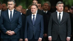 Andrej Plenković, Gordan Jandroković i Zoran Milanović
