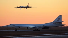 Strateški bombarderi TU-95 i TU-160 u zračnoj bazi Engels-2