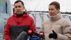 Danska premijerka Mette Frederiksen i predsjednik tehničke vlade Grenlanda Mute Egede