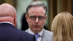 Belgijski premijer Bart De Wever na summitu u Bruxellesu