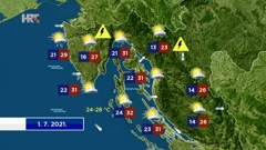 Vrijeme 1.7.2021., Foto: HTV/HRT