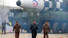 Kim Jong-un nadgleda testiranje balističke rakete 2022.