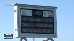 Temperatura u Osijeku, 15.4.2024.