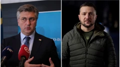 Andrej Plenković i Volodimir Zelenski