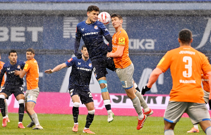 Sergi Dominguez postiže pogodak Varaždinu, Foto: Damir Krajac /CROPIX