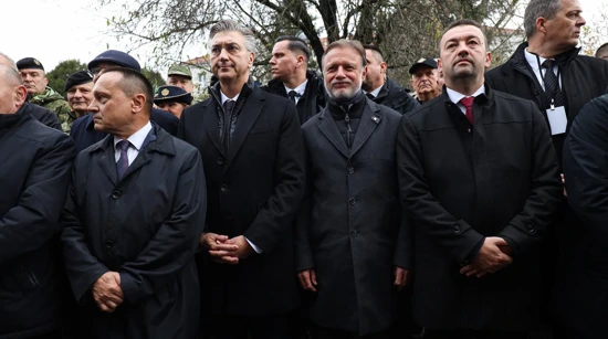 Plenković i Jandroković došli iskazati pijetet u Vukovar