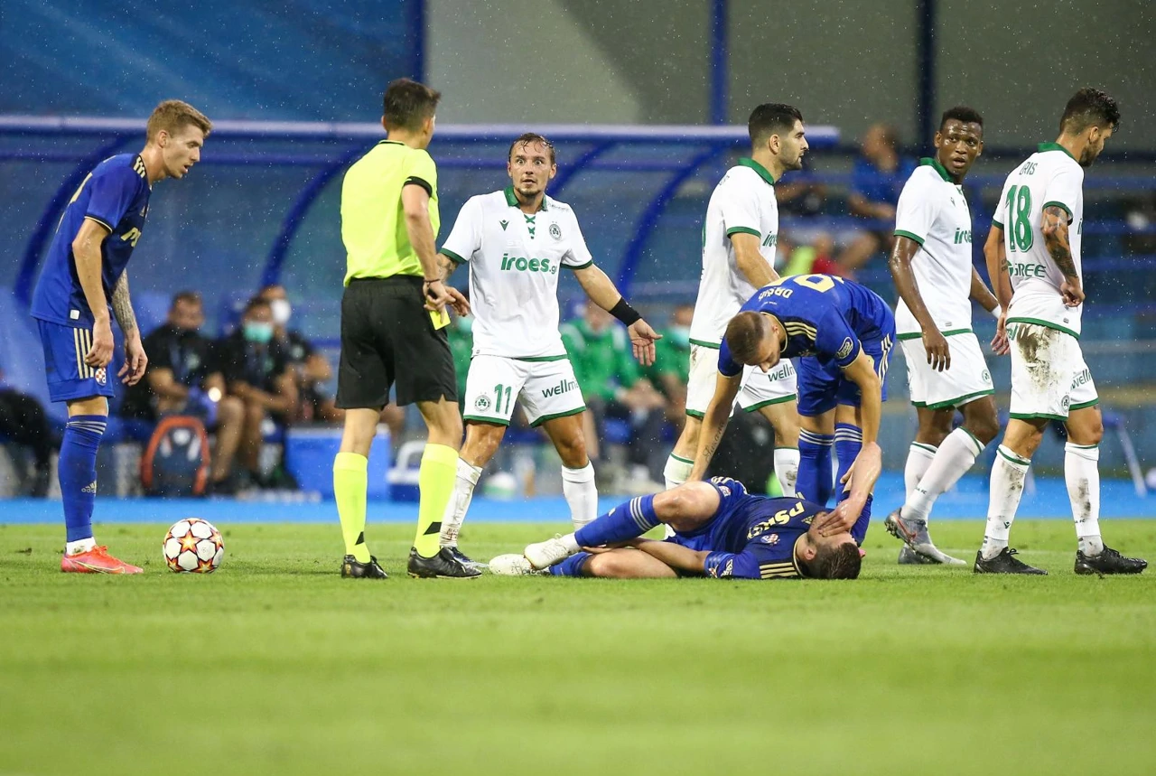 Ozljeda Arijana Ademija, Foto: Matija Habljak/PIXSELL