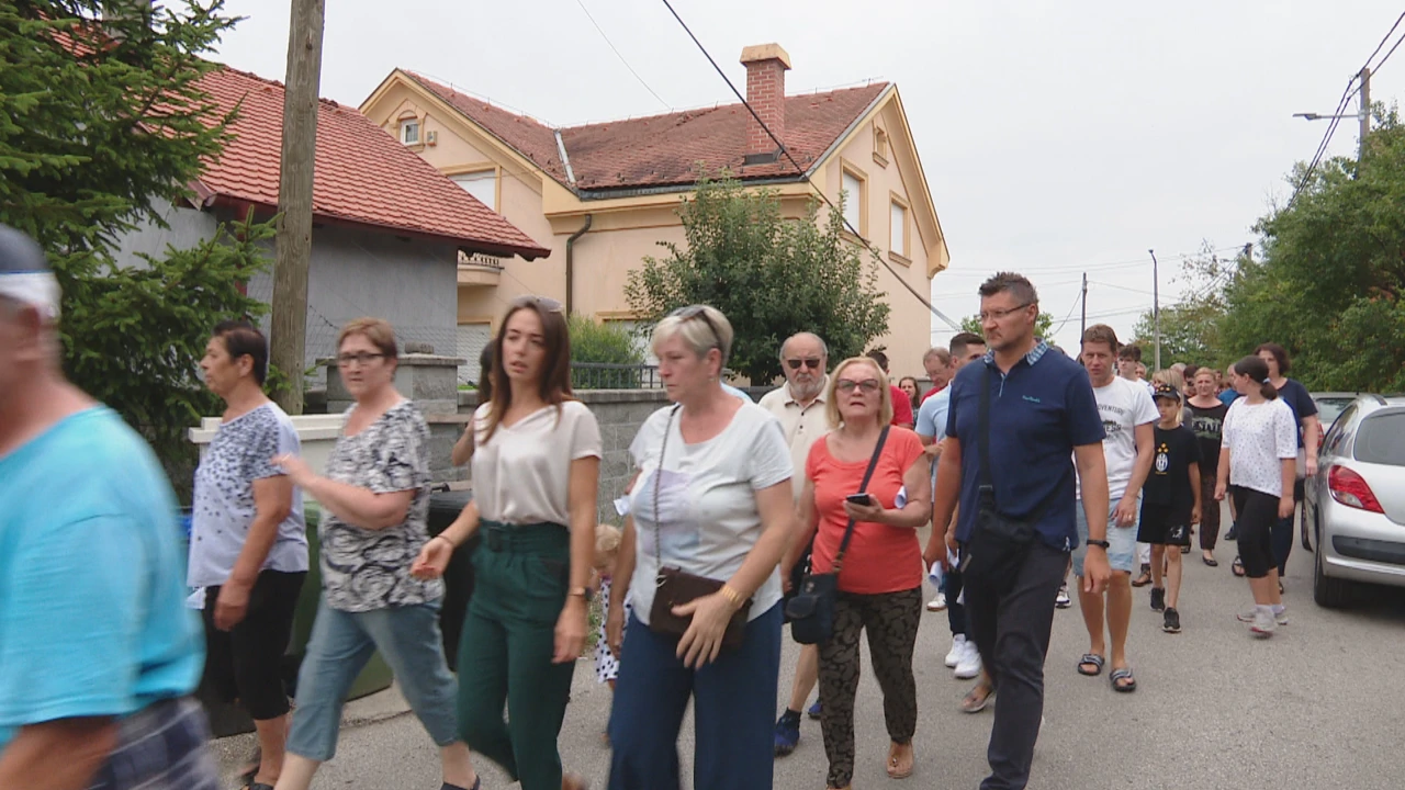 Prosvjed građana Soblinca, Foto: Dnevnik/HRT