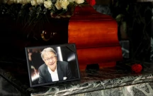 Posljednji ispraćaj Miroslava  Blaževića u Aleji velikana na groblju Mirogoj, Foto:  Luka Stanzl/PIXSELL