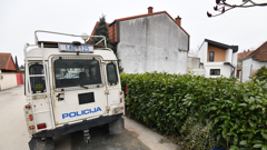 Varaždin: Policija pred kućom zastupnice Barbare Antolić Vupore, Foto: Vjeran Zganec Rogulja/PIXSELL 
