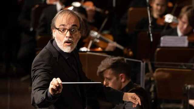 Ilan Vokov uz Luksemburšku filharmoniju u Donaueschingenu 2021. 