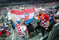 Navijači uoči Hrvatska - Slovenija, Foto: Sanjin Strukic/PIXSELL