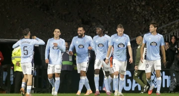 Igrači Celte u slavlju