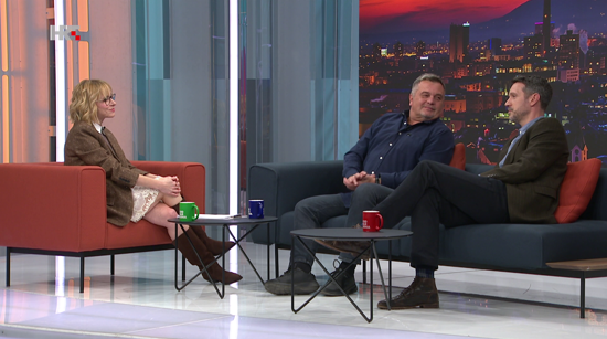 Iva Šulentić, Duško Ćurlić i Ivan Vukušić