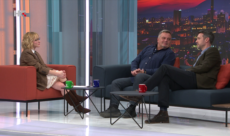 Iva Šulentić, Duško Ćurlić i Ivan Vukušić