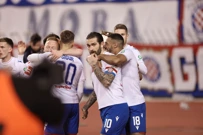 Slavlje nakon gola Livaje, Foto: Vojko Basic/CROPIX