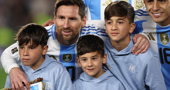 Lionel Messi sa sinovima 