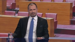 Igor Peternel, predsjednik Kluba zastupnika DOMiNO i Hrvatski suverenisti, Foto: HTV/HRT
