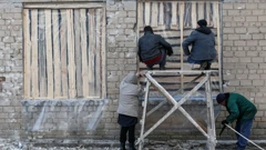 Uništena škola u Donjetsku