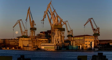 Uljanik Shipyard in Pula