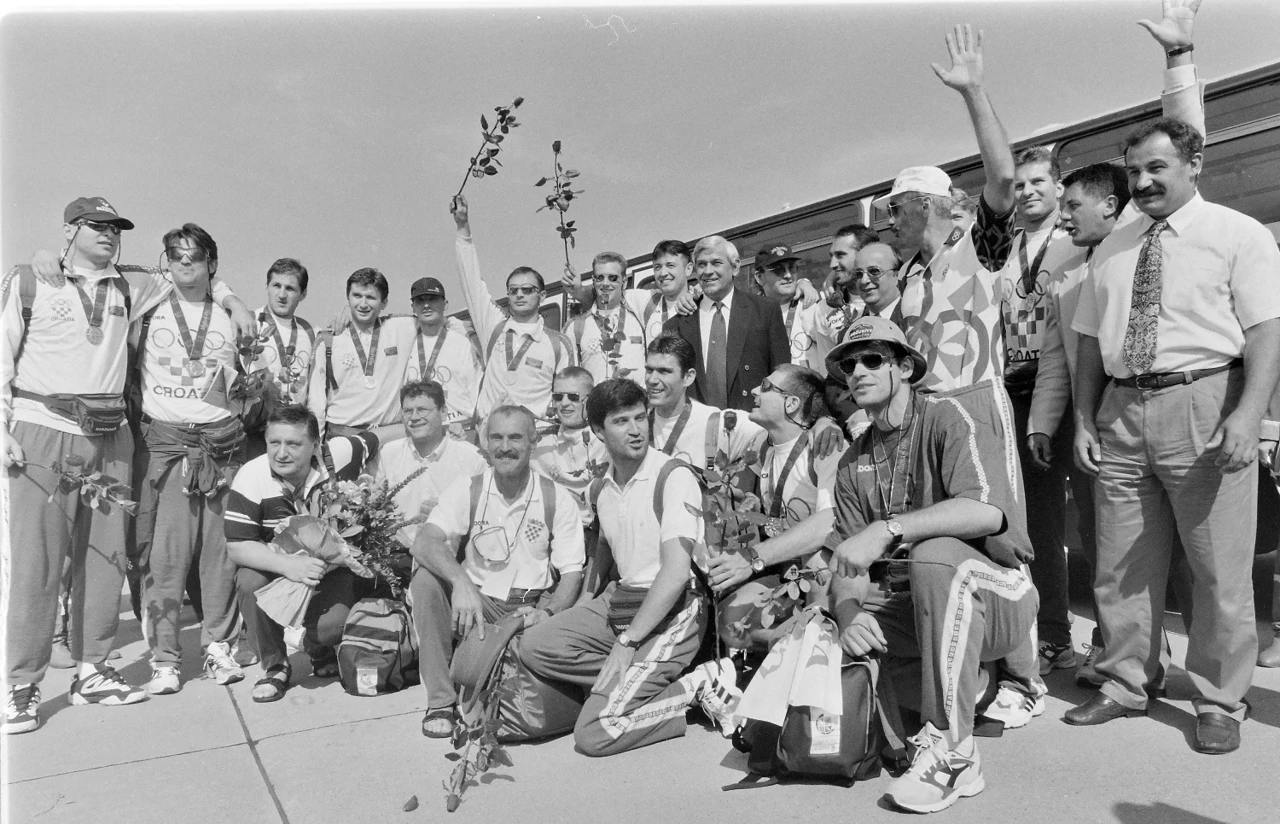 Doček zlatnih rukometaša 1996.