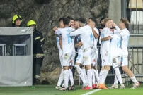 Slavlje igrača Rijeke, Foto: Nel Pavletic /PIXSELL