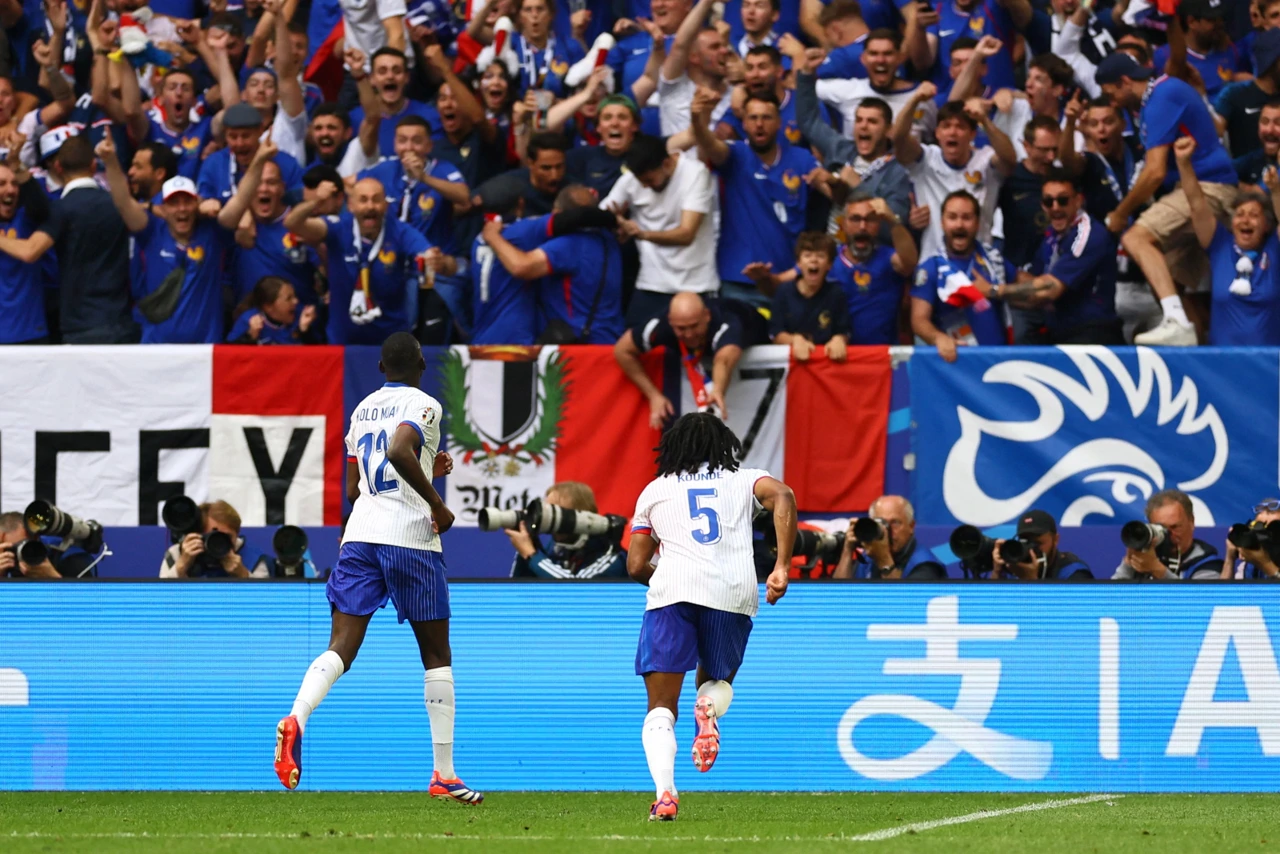 Randal Kolo Muanislavi gol u 85. minuti, Foto: Thilo Schmuelgen/REUTERS