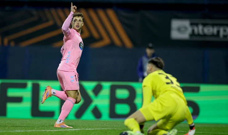 Pablo Duran u slavlju pogotka