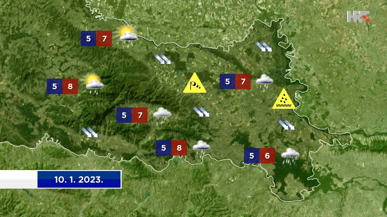 emisija "Vrijeme", Foto: HTV/HRT