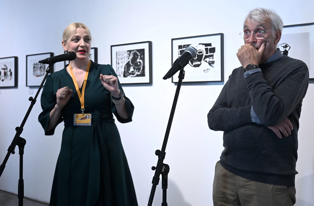 Paola Orlić i Phil Mulloy