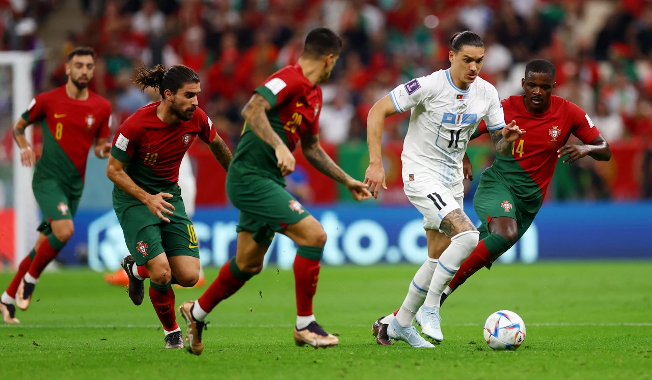 Portugal - Urugvaj, Foto: Lee Smith/REUTERS