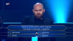 Igor Ilić Balen, Foto: Tko želi biti milijunaš? /HRT