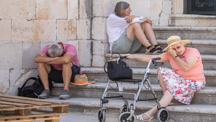 Velike vrućine u Hrvatskoj