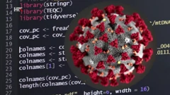 Koronavirus, ilustracija