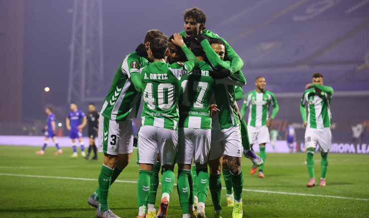 Slavlje nogometaša Betisa