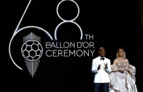 Voditelji Didier Drogba i Sandy Heribert, Foto: Sarah Meyssonnier/REUTERS