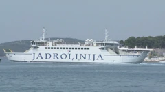 Gužve u splitskoj trajektnoj luci