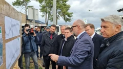 Uvođenje izvođača u posao na projektu rekonstrukcije raskrižja Puta  Nina i Matije Gupca, Foto: B.Kolega/Radio Zadar