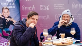 Članovi benda Dubioza kolektiv: Frano Jakubović i Vedran Mujagić