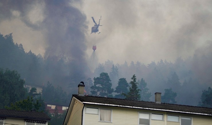 U velikom požaru u Norveškoj uništeno više od 100 domova
