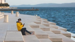 Morske orgulje, Zadar