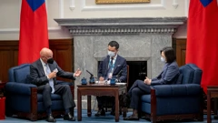 Predsjednica Tajvana Tsai Ing-wen u razgovoru s Jamesom O. Ellisom