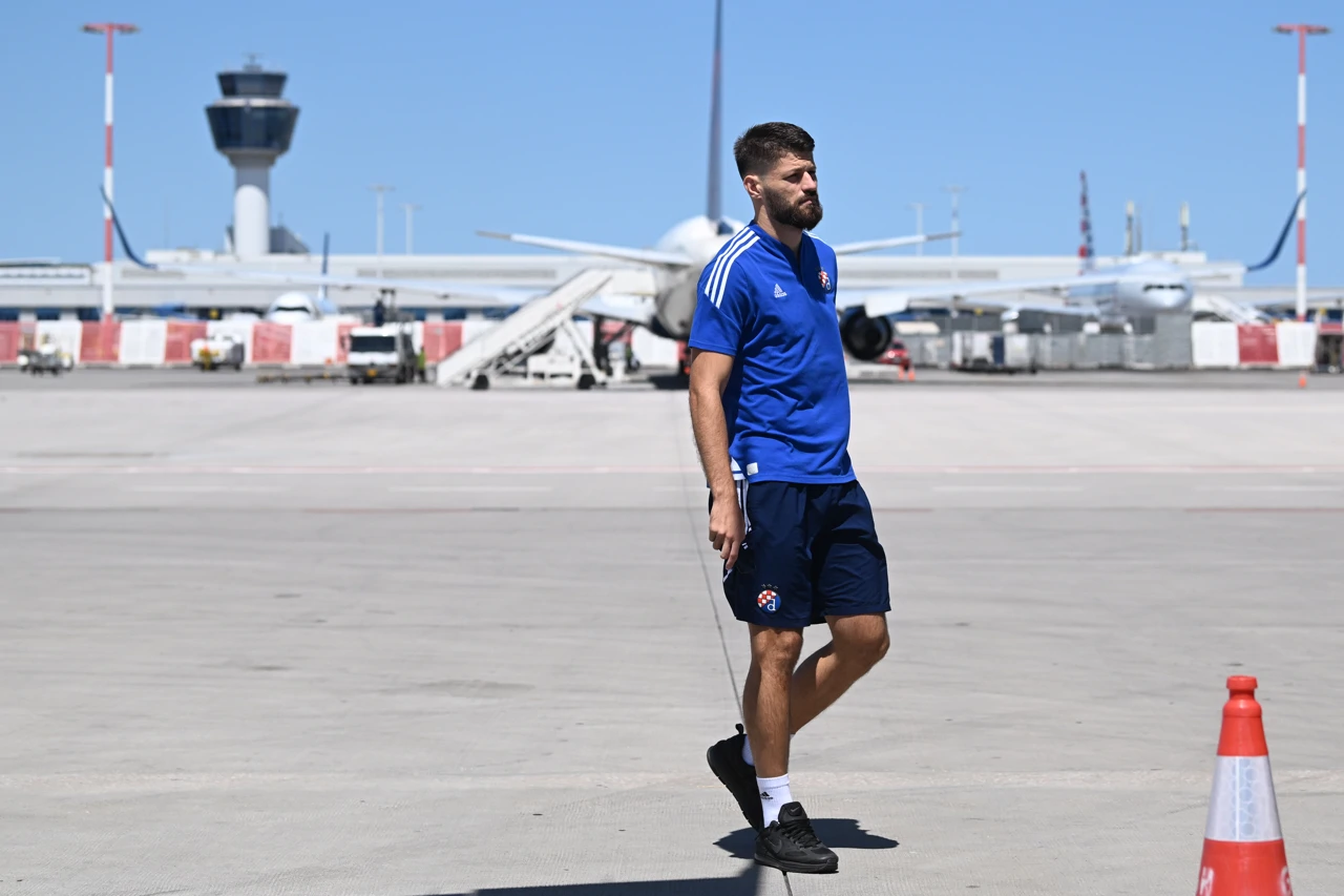 Bruno Petković u Ateni, Foto: Marko Lukunic/PIXSELL